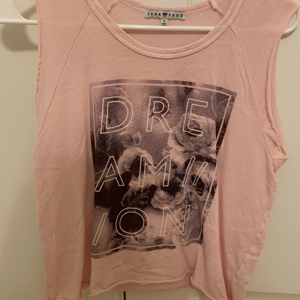 Pink tank top